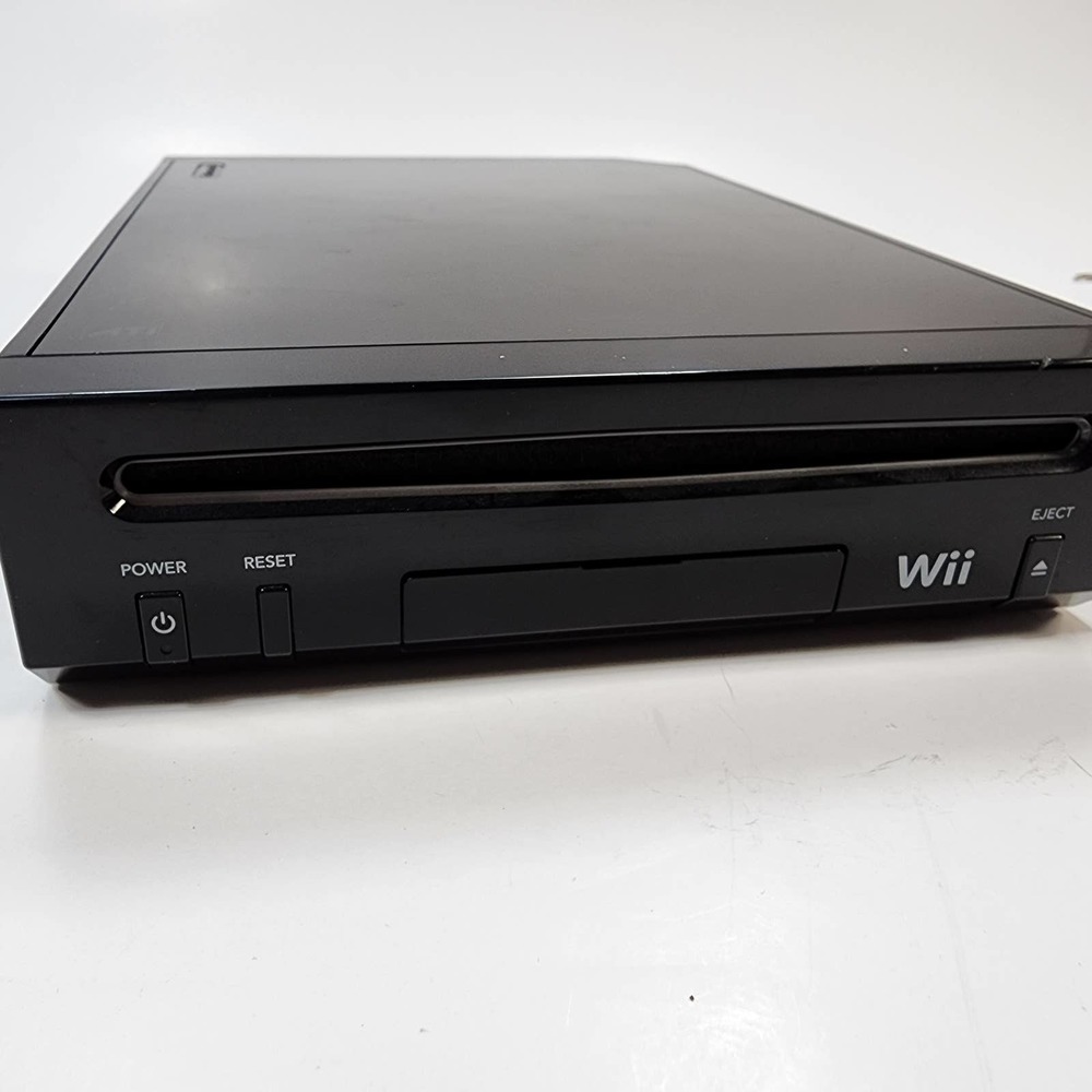 Nintendo Wii Black Console RVL-101